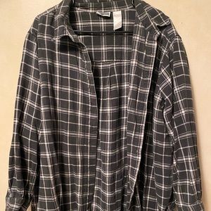 Oversized flannel!